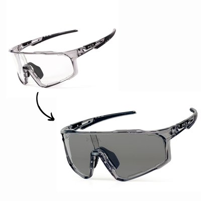 Okulary sportowe PICA STRIX transparentne / soczewki fotochromowe