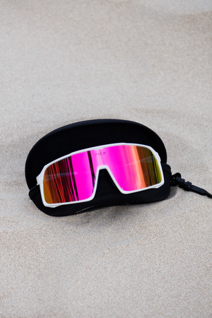 Okulary sportowe PICA OLOR różowe fotochromowe