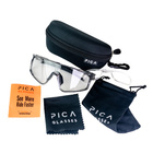 Okulary sportowe PICA STRIX transparentne / soczewki fotochromowe