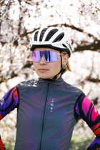 Okulary sportowe PICA OLOR purpurowe fotochromowe